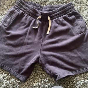 Dark blue casual shorts
